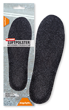 Air cushion footbed thermo